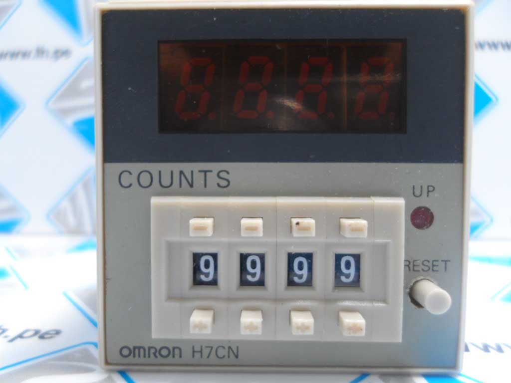 H7CN-XHNS AC100-240      OMRON INDUSTRIAL AUTOMATION 4 DIGIT COUNTER WITH LED